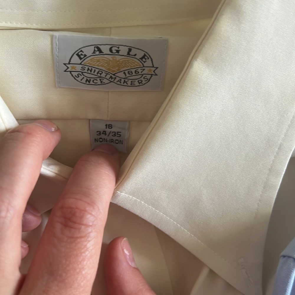 Two dry clean button downs - Picture 2 of 3